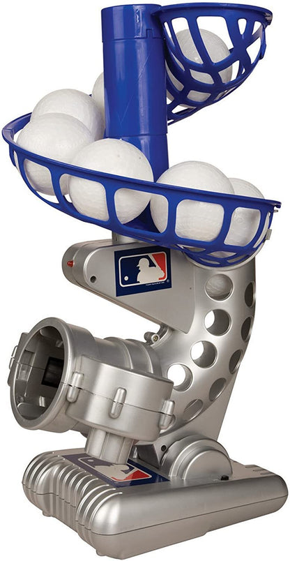 Franklin Sports MLB Electronic Baseball Pitching Machine – Adjustable Height for Kids &amp; Teens