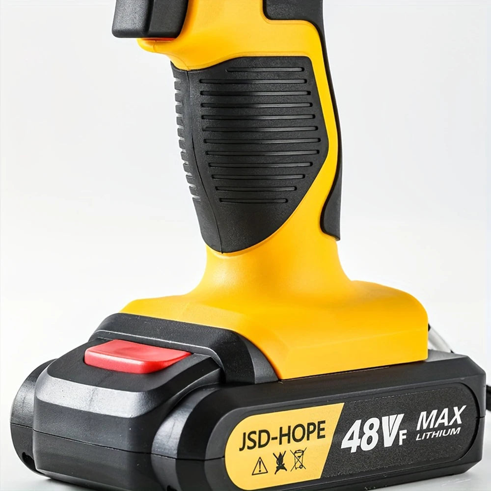 Electric Hand Drill &amp; Hammer Drill — Rechargeable Lithium Battery Powered Handgun Drill