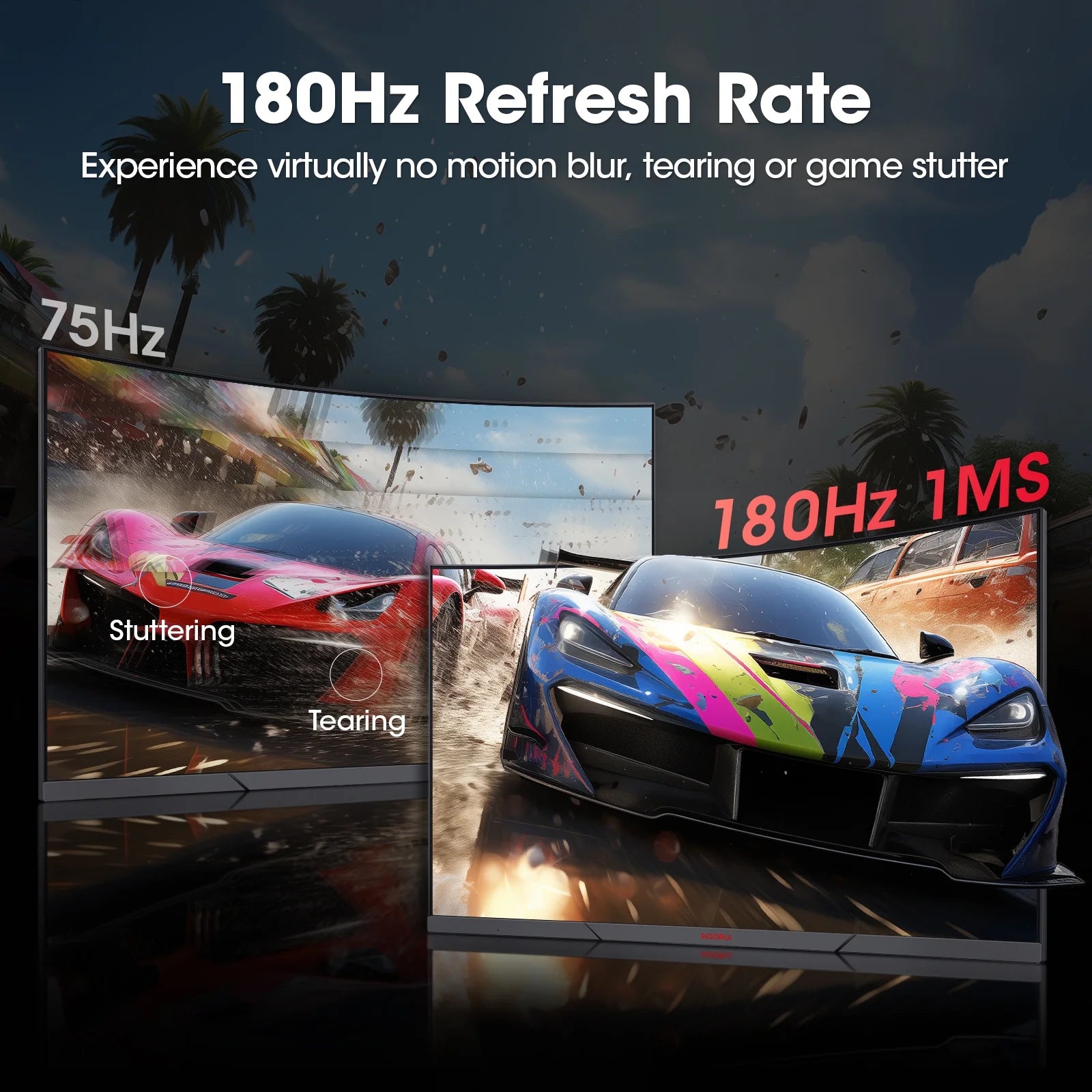 27&quot; Curved Gaming Monitor – 180Hz FHD Display, 100% sRGB, Adaptive-Sync, Model 27E6CA