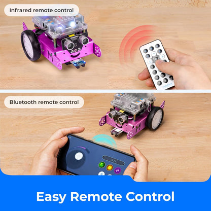 mBot Robot Kit – STEM Learning &amp; Coding Fun for Kids Ages 8-12 (Pink)  Get your kids started on a fun and educational robotics journey!