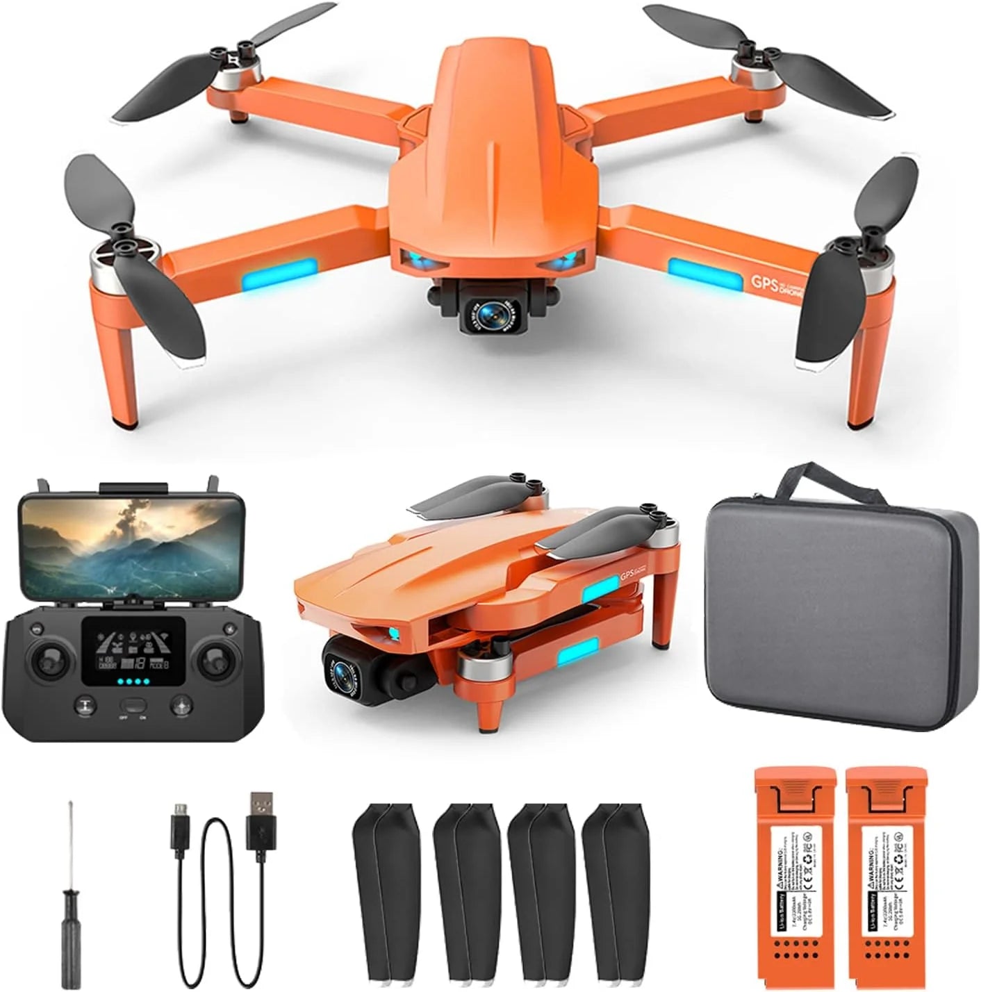 Remote Controlled Aerial Drones with Accessories Included – High-Performance Flying Fun for All Ages
