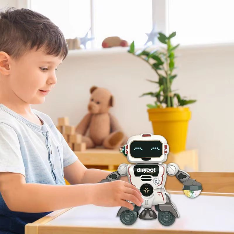 360° Spinning Robot Toy for Kids – Music, Dancing, Colorful Lights, Smart Interactive Electronic Toy for Toddlers &amp; Babies