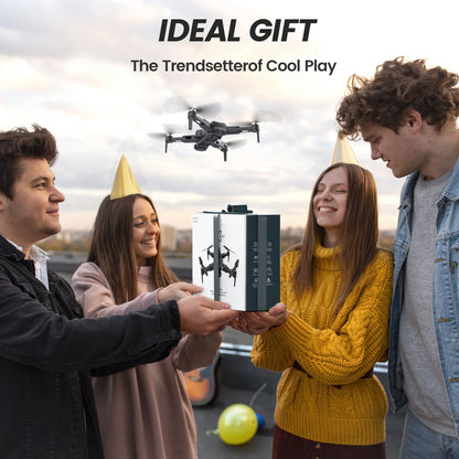 B3-PRO GPS Foldable Drone with 4K HD Camera – Brushless Motor, Dual Batteries, Black