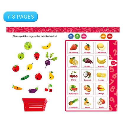 Educational Electronic Learning Book for Kids – Interactive Read &amp; Write Toy for Ages 2–6, Early Learning &amp; Writing Skills