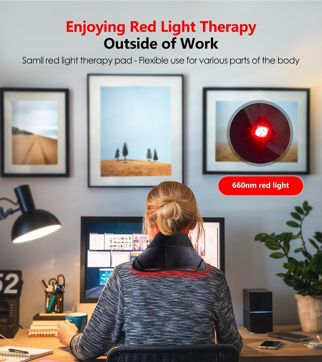 Red Light Therapy Belt for Body Pain Relief