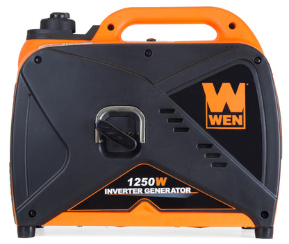 WEN 1250-Watt Gas-Powered Portable Inverter Generator – Quiet, Lightweight, CARB Compliant Power for Camping, Tailgating &amp; Electronics