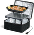 Mini Heated Lunch Box – Portable Electric Food Warmer for Men & Women – Perfect for Work, Office, Construction – Cook, Reheat & Eat Anywhere – 120V – Black