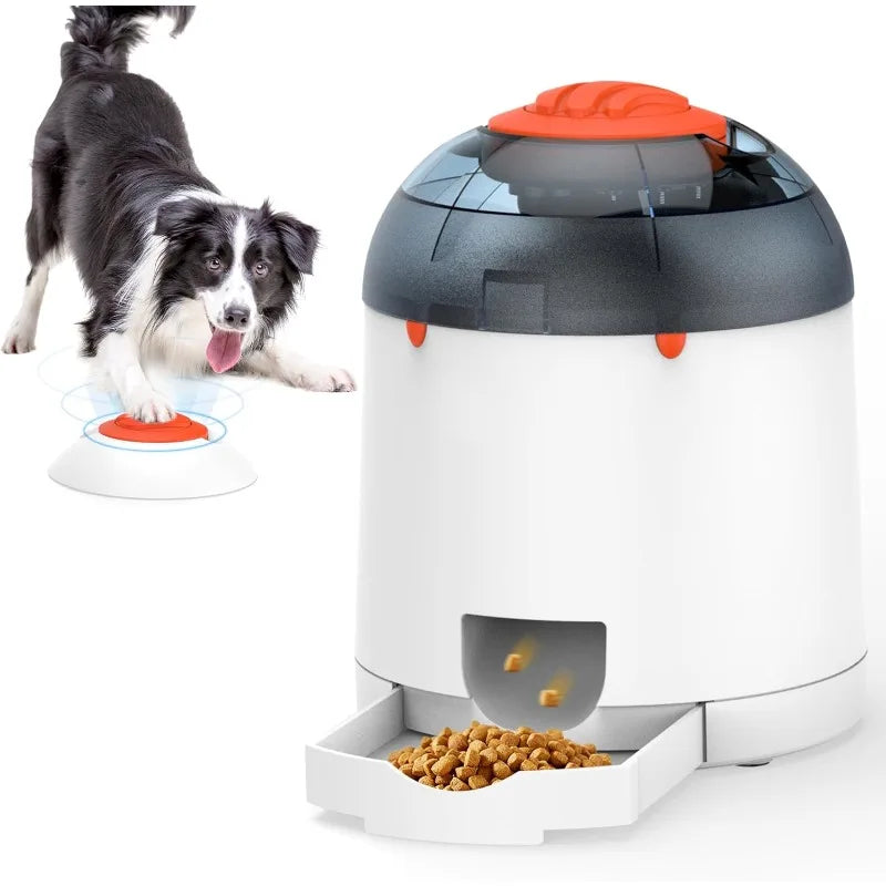 Interactive Dog Puzzle Feeder Toy – Automatic Rechargeable Treat Dispenser, IQ Training Electronic Pet Toy