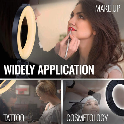 💡 LED Ring Light with Stand – Perfect for Makeup, Photography, Video, iPhone Selfies &amp; Streaming