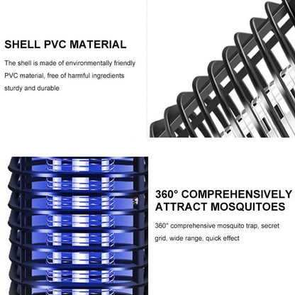 4000V Electric Mosquito Killer Zapper – LED Light Insect Trap Lamp for Flies, Bugs, and Pest Control Indoors &amp; Outdoors