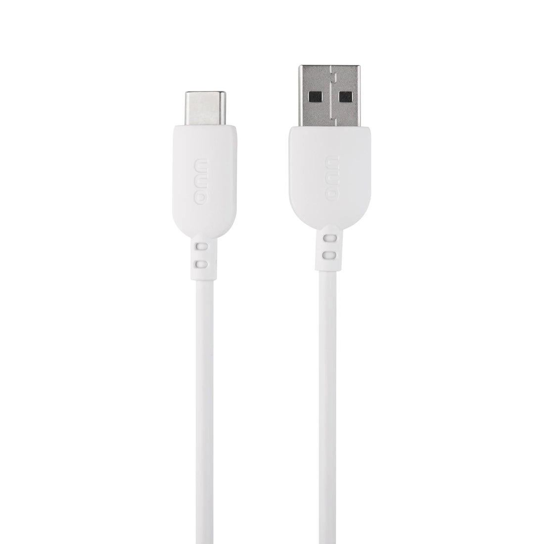 (3-Pack) 6Ft USB-C to USB-A Charging Cable | USB-IF Certified | Fast Charge &amp; Sync | Durable White Cables for Phones, Tablets &amp; More