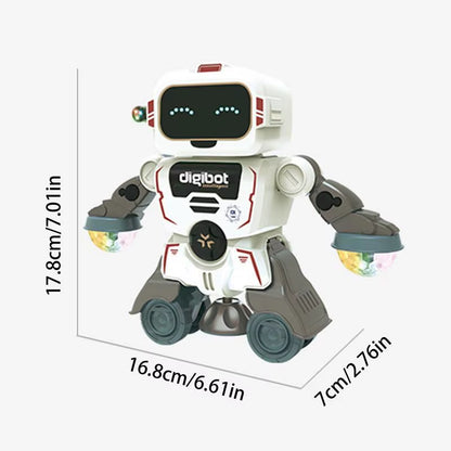 360° Spinning Robot Toy for Kids – Music, Dancing, Colorful Lights, Smart Interactive Electronic Toy for Toddlers &amp; Babies