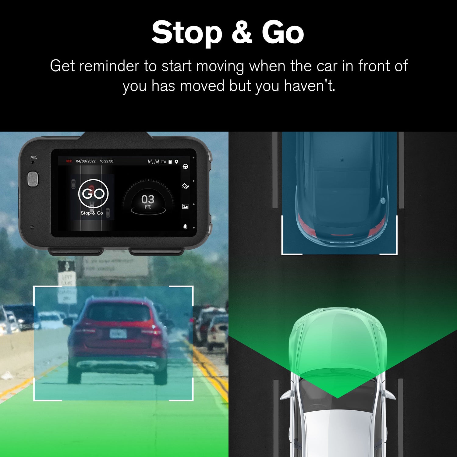 🚘 Roadcam AI PLUS – AI-Powered 4K Dash Cam with 1080P Rear Camera &amp; Full-Coverage Driver Assistance