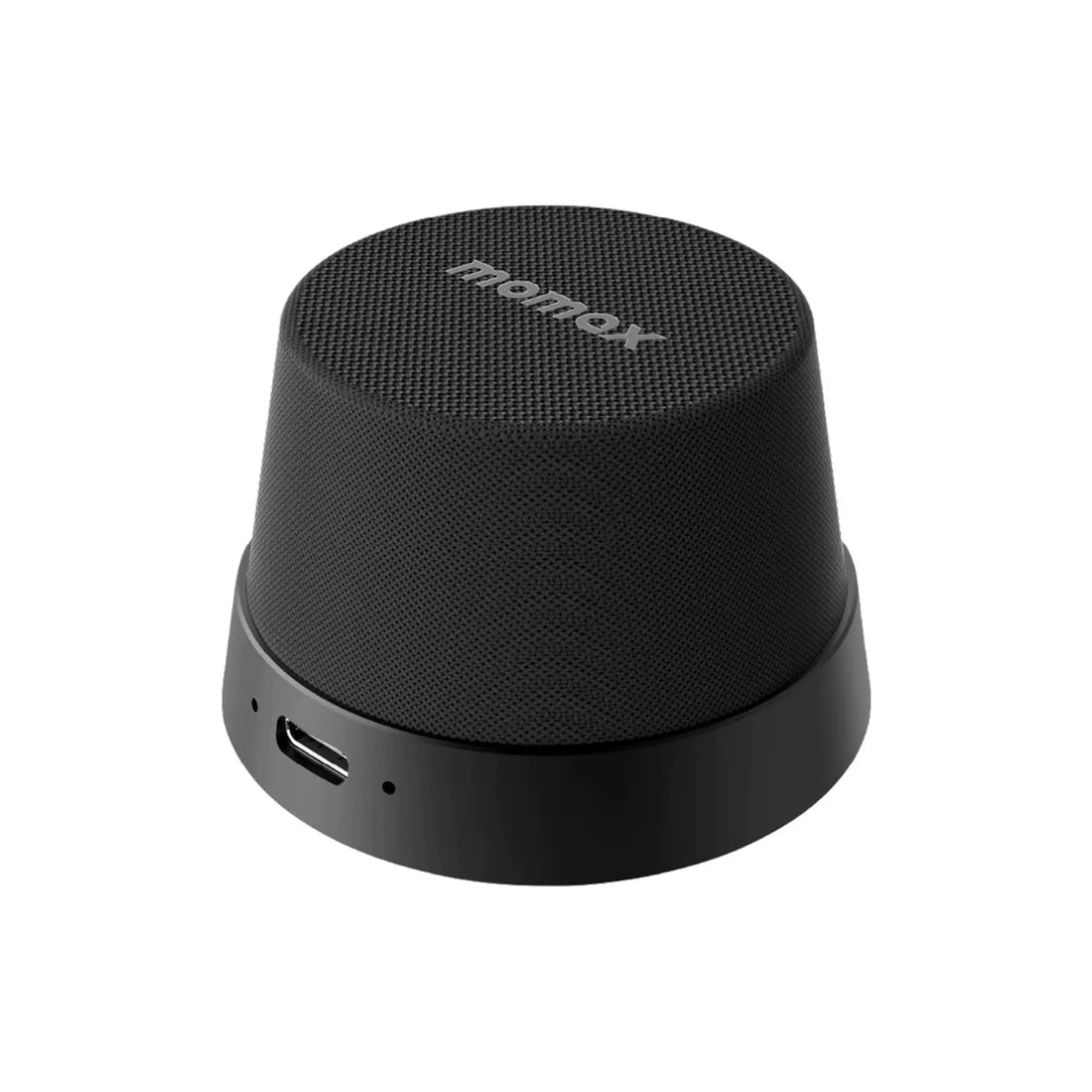 MOMAX 1-Vibe Go: Magnetic Wireless Speaker &amp; Phone Stand with IPX6 Waterproof Protection