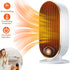 Small Electric Space Heater – 800W Fast Heating Ceramic Heater for Home, Bedroom, and Office