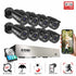 8CH H.265+ 5MP Lite CCTV Security Camera System with 1TB HDD, 1920TVL Weatherproof Cameras, Night Vision, Motion Alerts & Remote Access