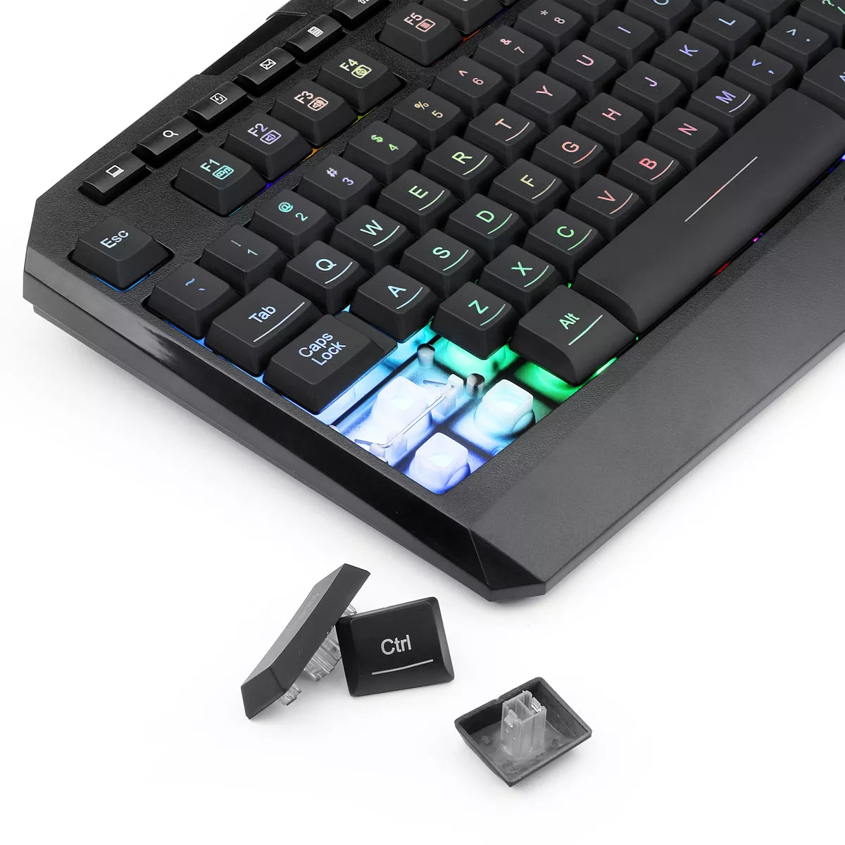 🎮 Redragon S101-3 Wired Gaming Keyboard &amp; Mouse Combo – RGB Backlit Gaming Essentials Bundle