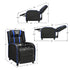 Massage Gaming Recliner Chair with Side Pockets – Ergonomic Comfort for Gamers & Relaxation