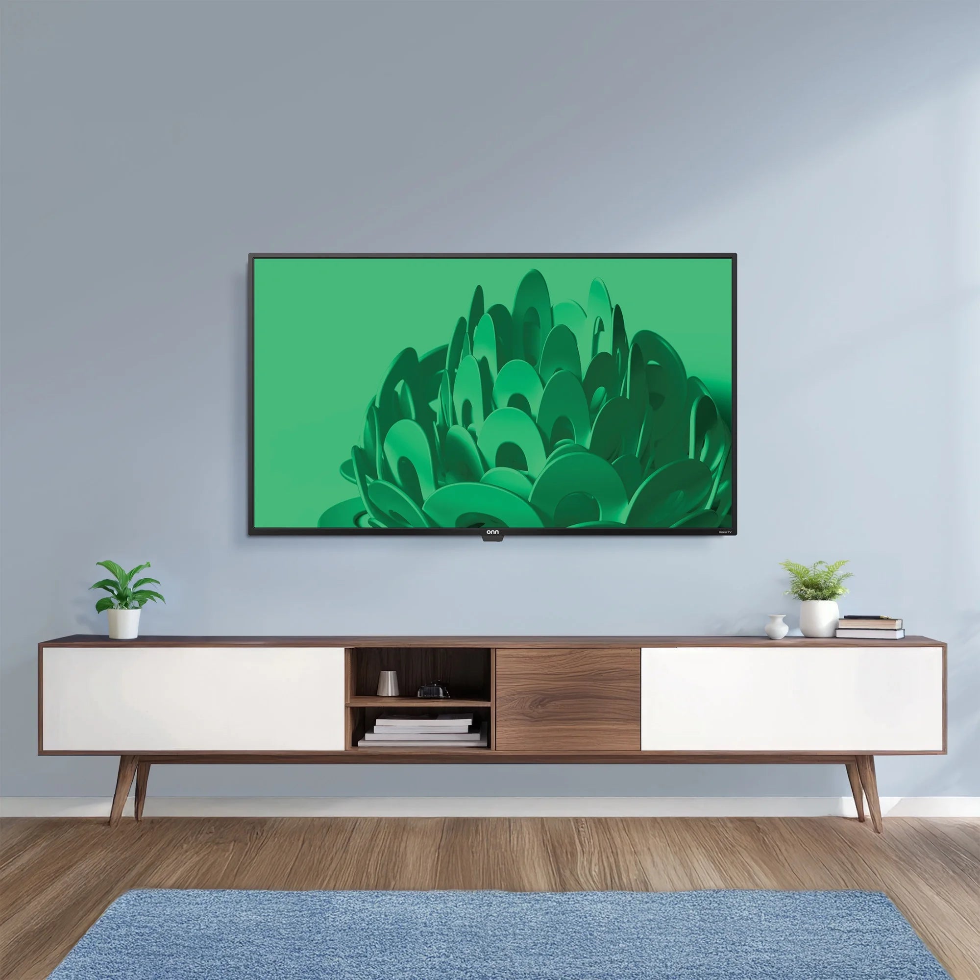 43” Class 4K UHD (2160P) LED Roku Smart TV with HDR – Model 100012584