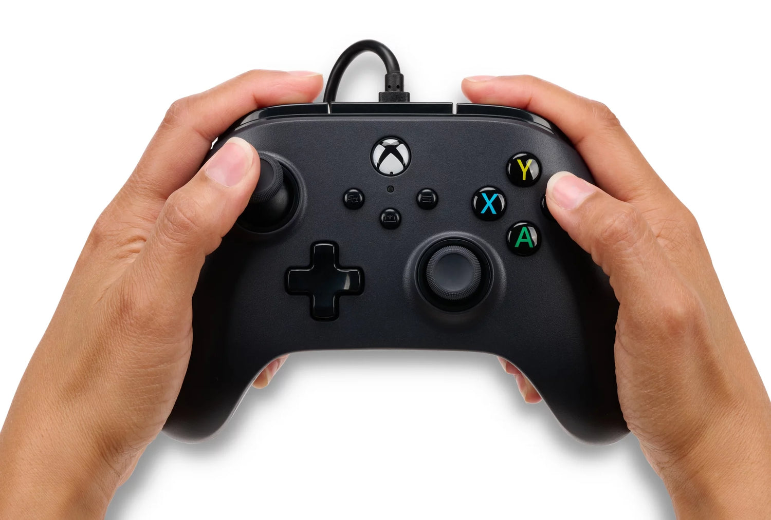 Wired Controller for Xbox Series X|S – Responsive Gamepad with USB Connection (Black)