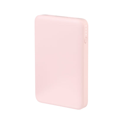 5000mAh Portable Power Bank – Sleek Pink, Compact &amp; Reliable