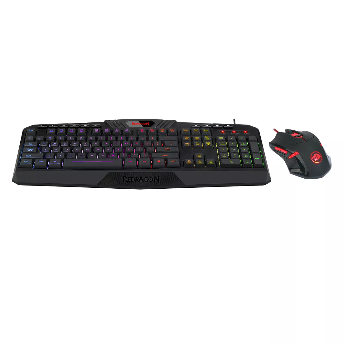 🎮 Redragon S101-3 Wired Gaming Keyboard &amp; Mouse Combo – RGB Backlit Gaming Essentials Bundle