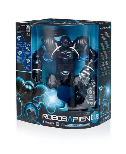 🤖 Robosapien Blue Bluetooth Robot – 14&quot; Interactive Remote Control Robot (Created for Macy’s)