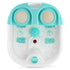 Heated Foot Spa Massager with Bubbles & Vibration – Massage Rollers, Anti-Slip Rubber Feet, Soothing Pedicure Tub for Home Use
