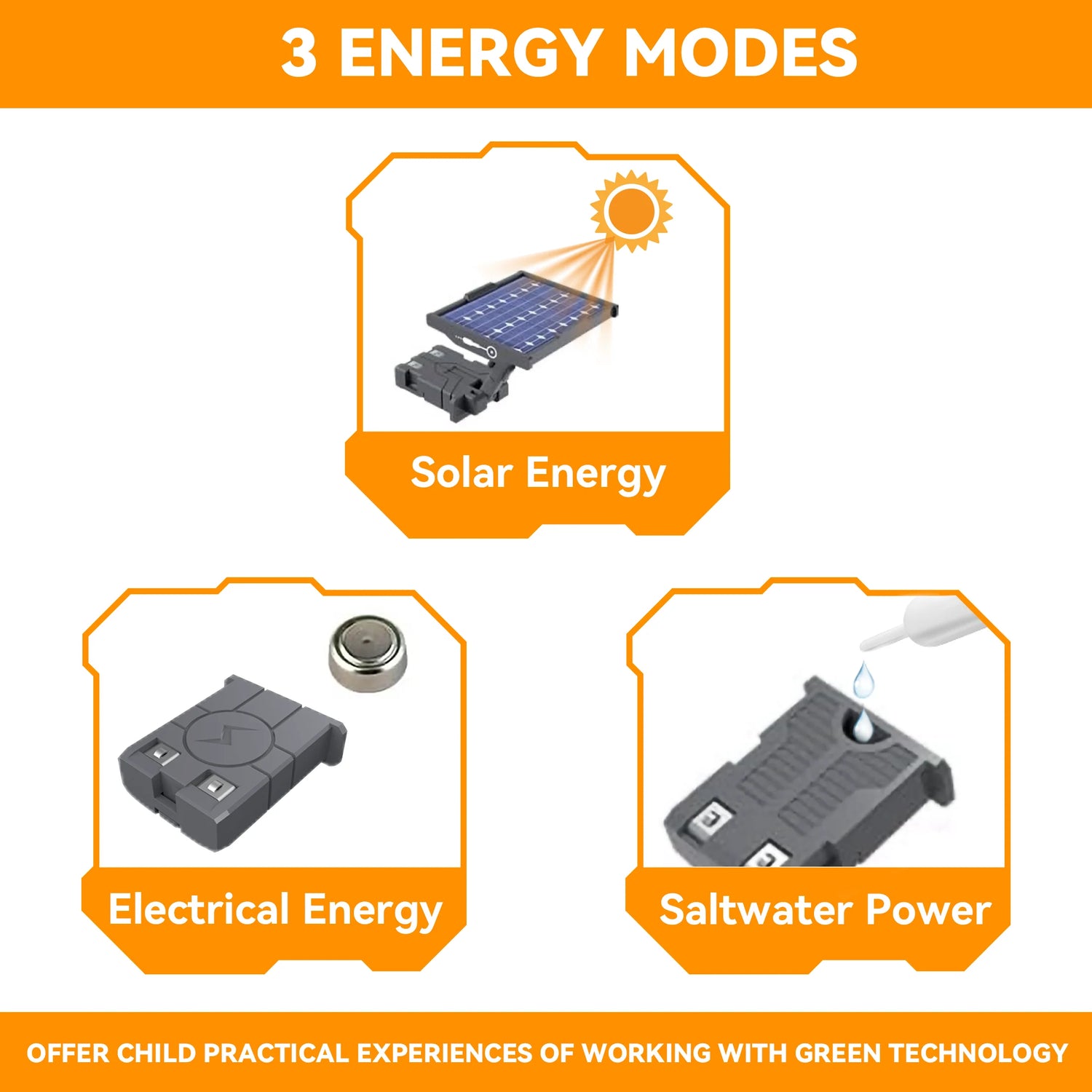 4-in-1 Building Science STEM Kit – Solar Robot Toys for Kids, DIY STEM Projects, Educational Space Toy for Ages 8–16
