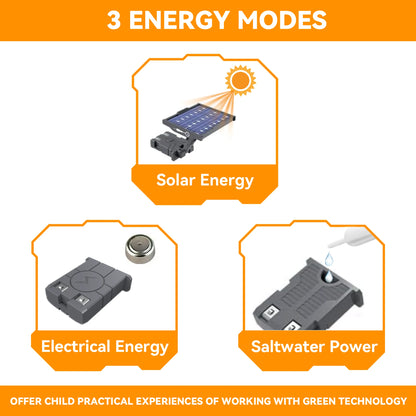 4-in-1 Building Science STEM Kit – Solar Robot Toys for Kids, DIY STEM Projects, Educational Space Toy for Ages 8–16