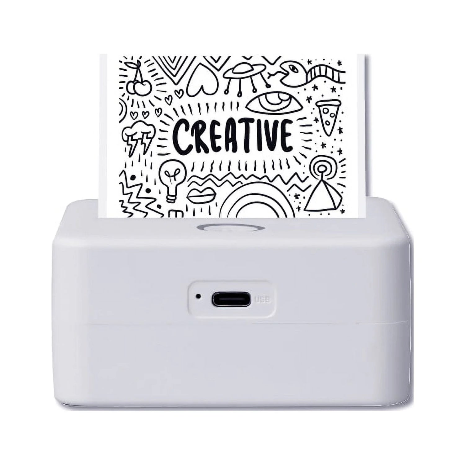 CTP500 Monochrome Thermal Printer – High-Speed Black &amp; White Label and Receipt Printing for Home or Office Use