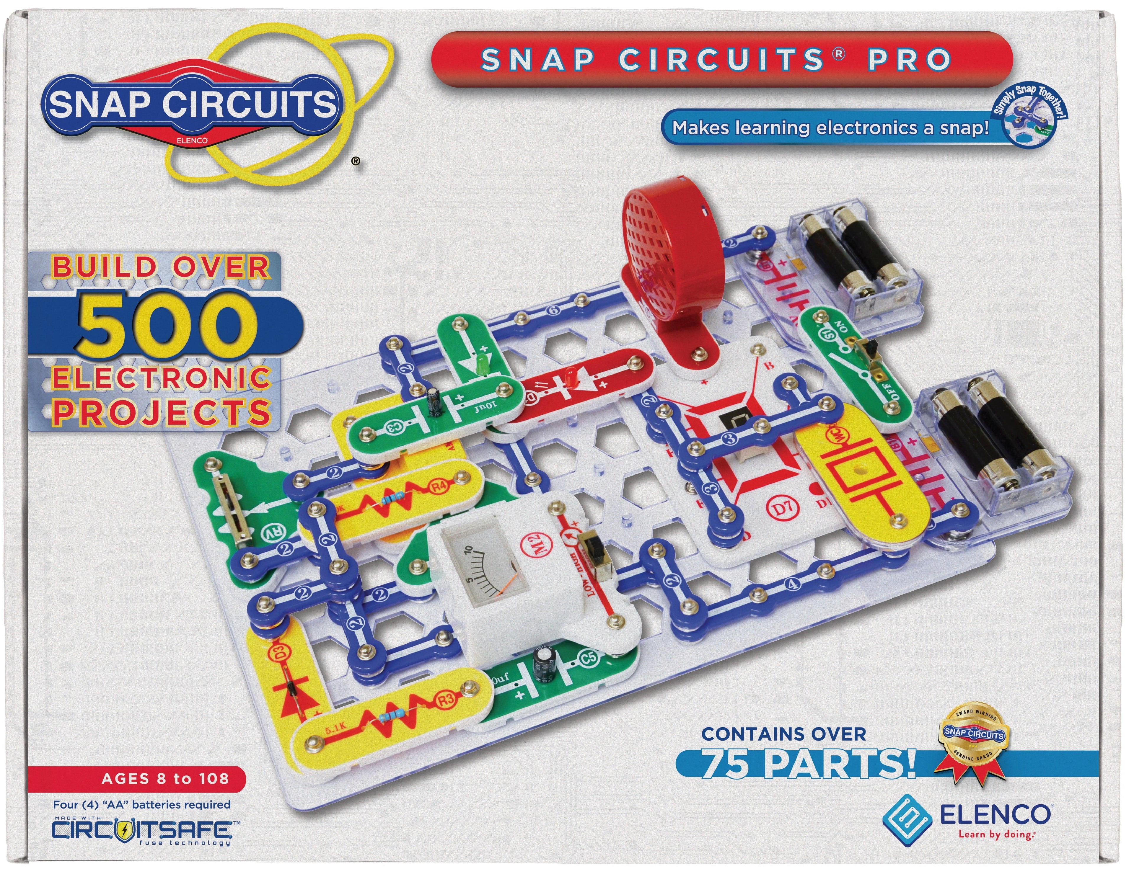 ® Pro SC500 Electronic Science Kit – 500-in-1 STEM Projects Educational Toy for Kids Ages 8+