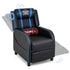 PU Leather Massage Gaming Recliner Chair with Side Pockets – Ergonomic Comfort for Gamers & Relaxation Seekers
