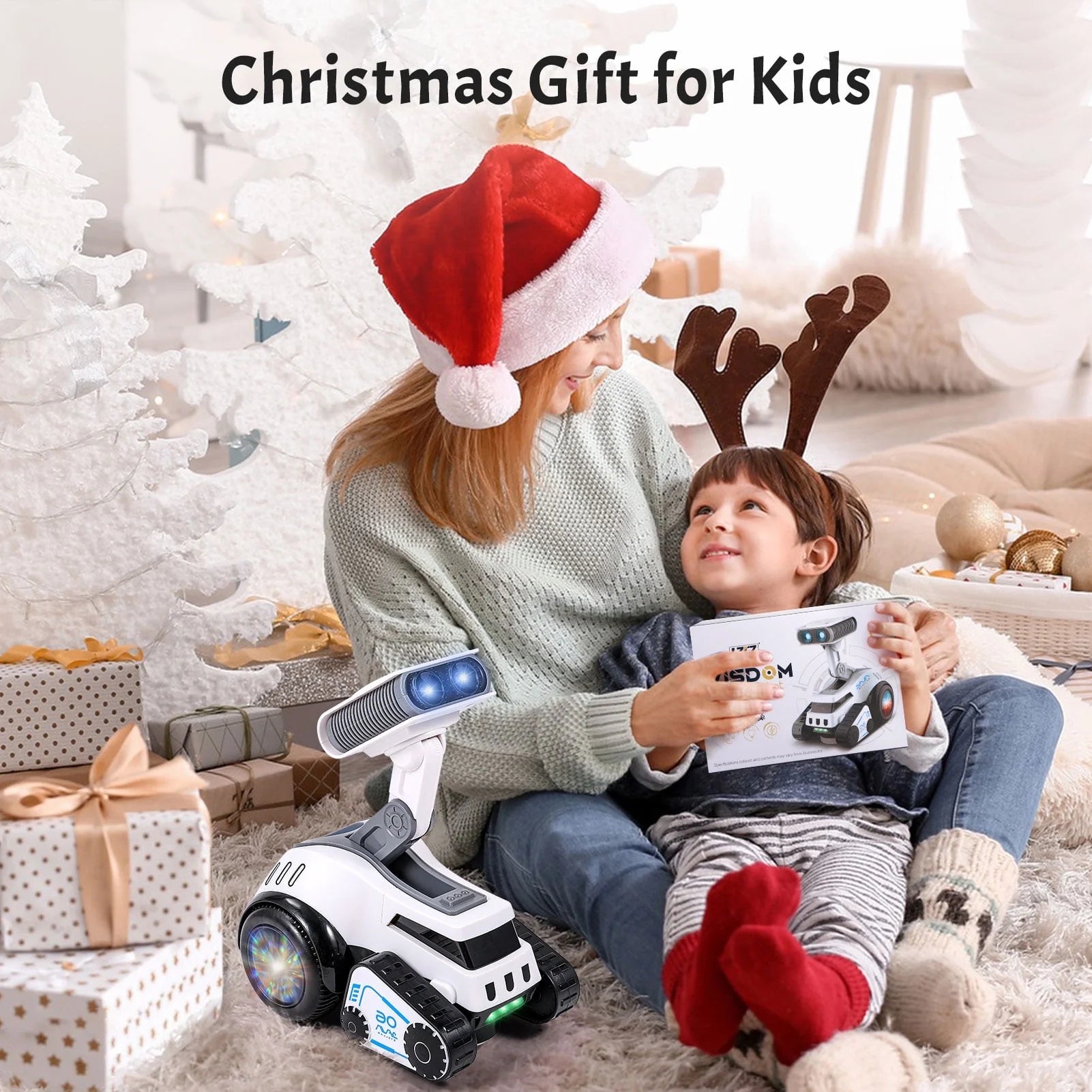 Smart Electronic Dancing Robot Toy for Kids – Music, Light-Up Eyes &amp; Adjustable Volume, Toddler Gift for Boys &amp; Girls
