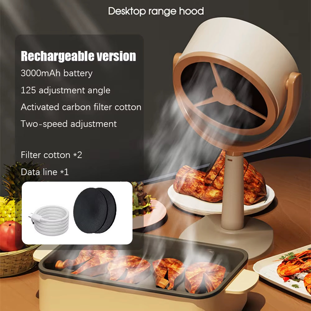 Clear the Air – Portable Kitchen Air Purifier for Smoke-Free, Odor-Free Cooking