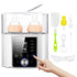 👶 12-in-1 Baby Bottle Warmer & Sterilizer – Fast Milk Warmer, Double Bottle Heating, BPA-Free, LCD Display, 24H Temp Control & Timer for Breastmilk & Formula