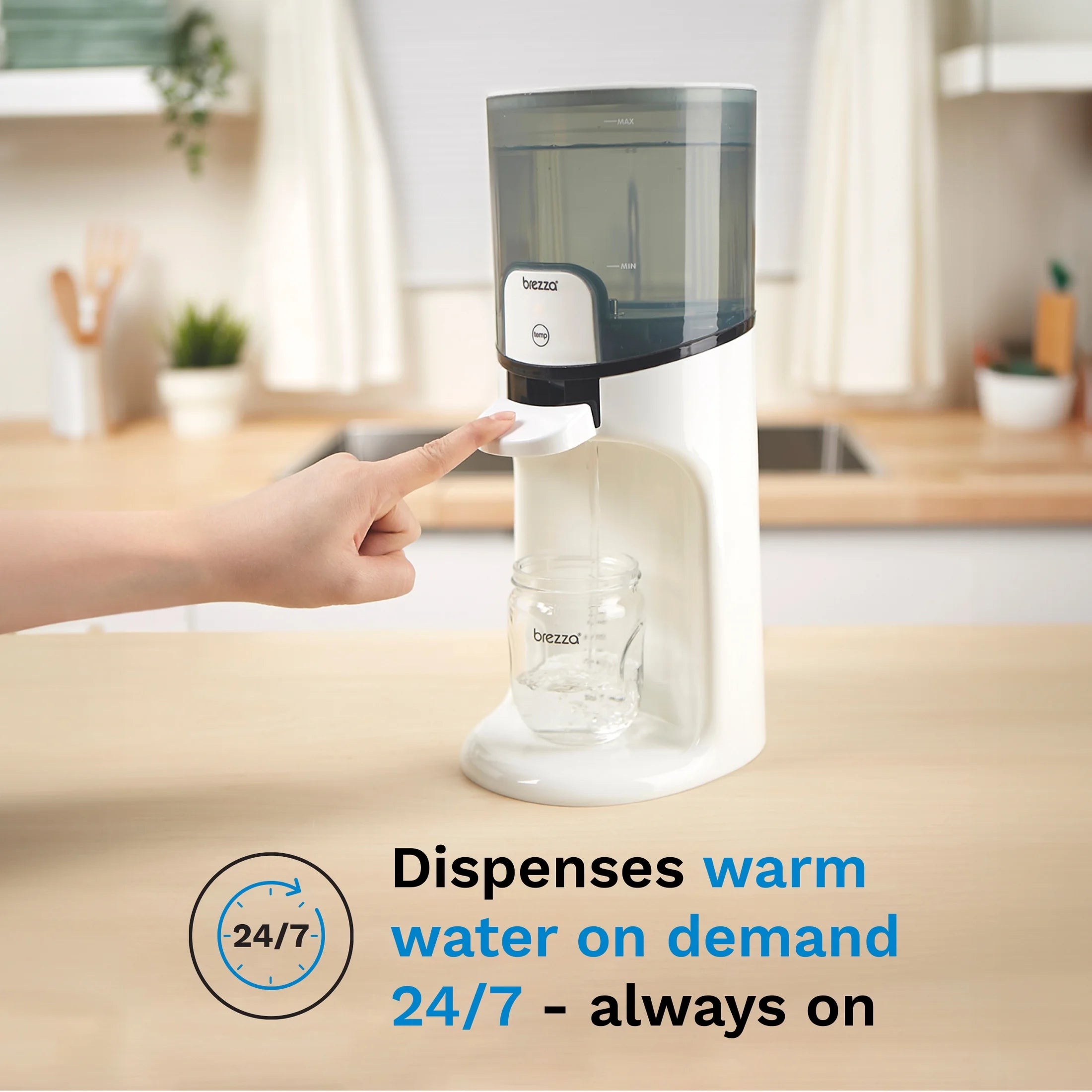 Instant Warmer – Warm Water Instantly for Perfect Baby Bottles, 24/7