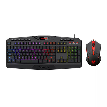 🎮 Redragon S101-3 Wired Gaming Keyboard &amp; Mouse Combo – RGB Backlit Gaming Essentials Bundle