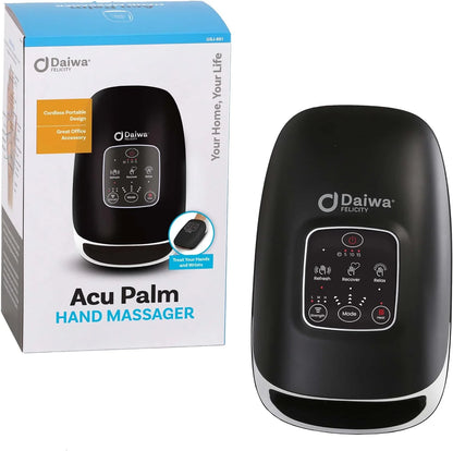 ACU PALM Cordless Hand Massager with Heat &amp; Compression – FSA/HSA Eligible Wrist and Hand Massager for Arthritis &amp; Carpal Tunnel Relief