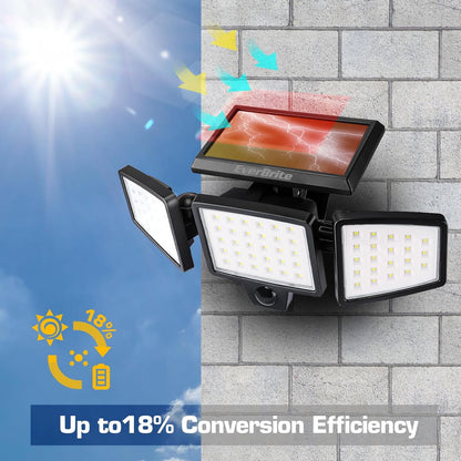Waterproof Bionic Security Lights with 2 Modes &amp; Adjustable Heads (2 Pack)