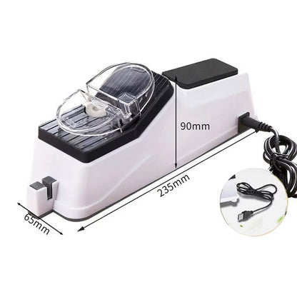 Electric Knife &amp; Scissor Sharpener – Fast, Safe, and Effortless Precision Sharpening at Home