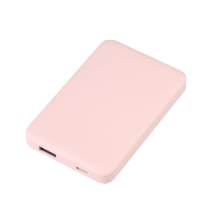 5000mAh Portable Power Bank – Sleek Pink, Compact &amp; Reliable