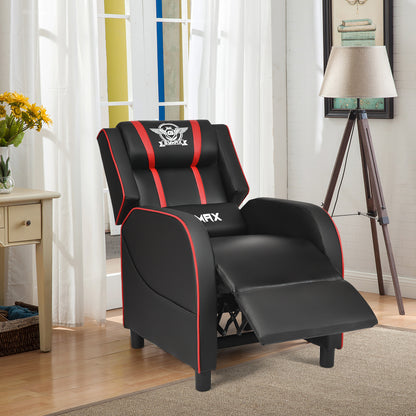 Massage Gaming Recliner Chair with Side Pockets – Ergonomic Comfort for Gamers &amp; Relaxation