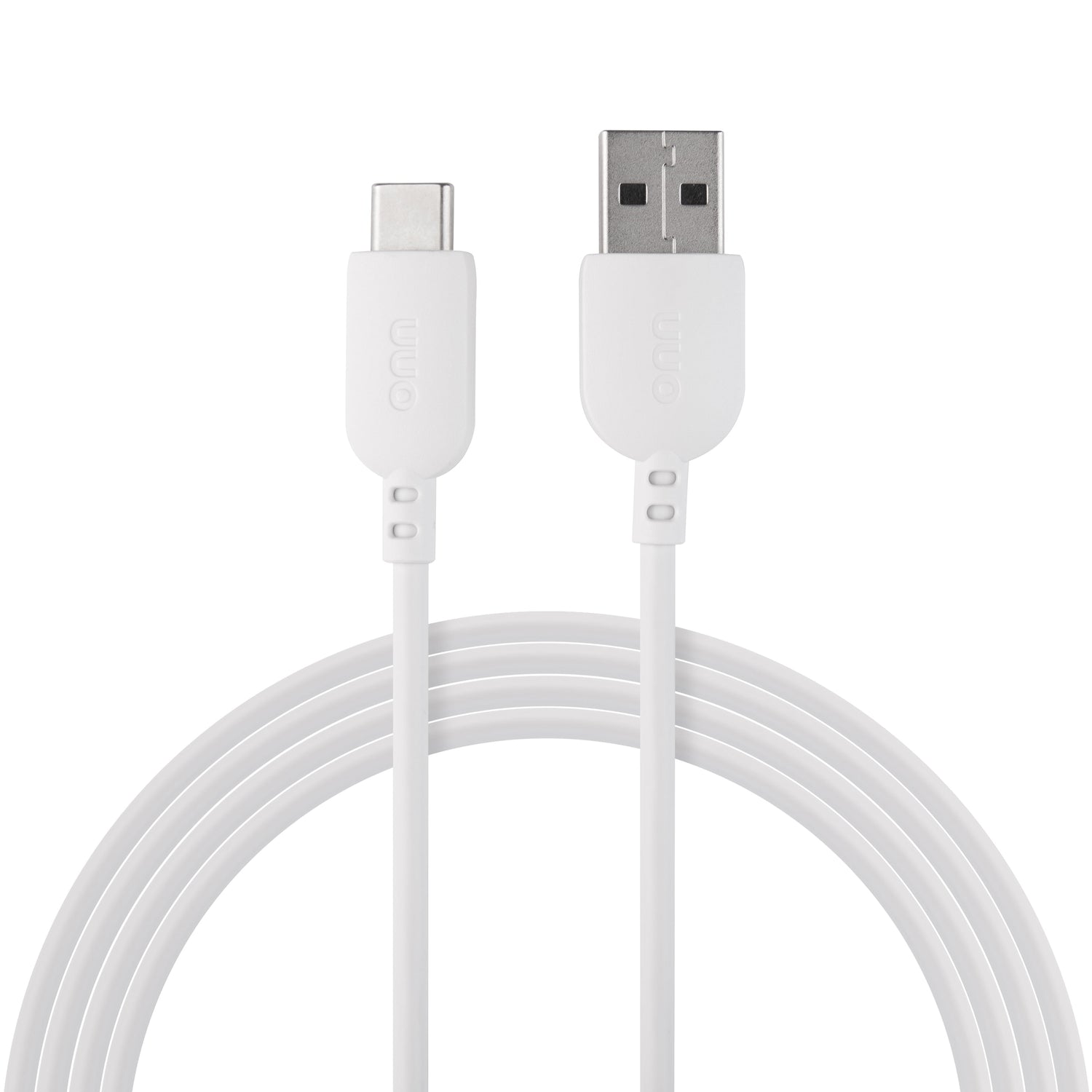 (3-Pack) 6Ft USB-C to USB-A Charging Cable | USB-IF Certified | Fast Charge &amp; Sync | Durable White Cables for Phones, Tablets &amp; More