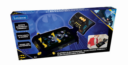 Batman Electronic Pinball Machine – JG610BAT with Lights, Sound Effects &amp; Digital Score Display