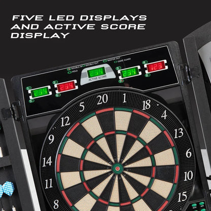 Cricket Maxx 4.0 Electronic Dartboard Set – Digital Dart Game for Home &amp; Office