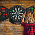 Professional Electronic Dartboard Set with LCD Display – Multiplayer Digital Dart Board with 12 Darts & Built-in Games