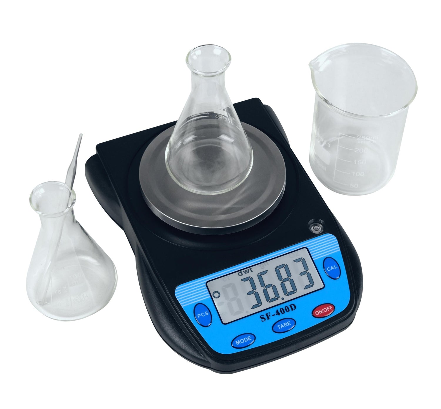 ⚖️ Precision Ounce, Carat &amp; Gram Digital Scale – 0.01g Accuracy, 600g Capacity with USB Charger &amp; AC/DC Adapter
