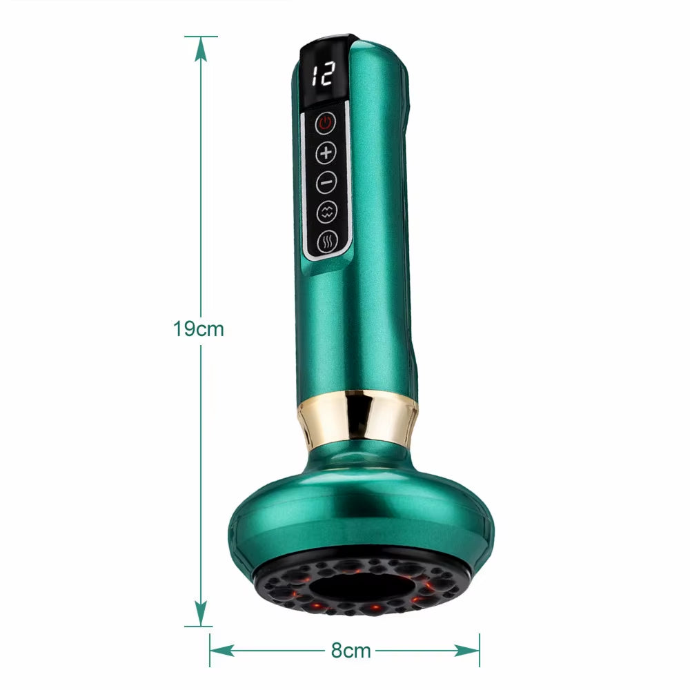 SculptEase™ Magnetic Cupping Massager – Rechargeable Body Scraping &amp; Cellulite Removal Therapy Tool