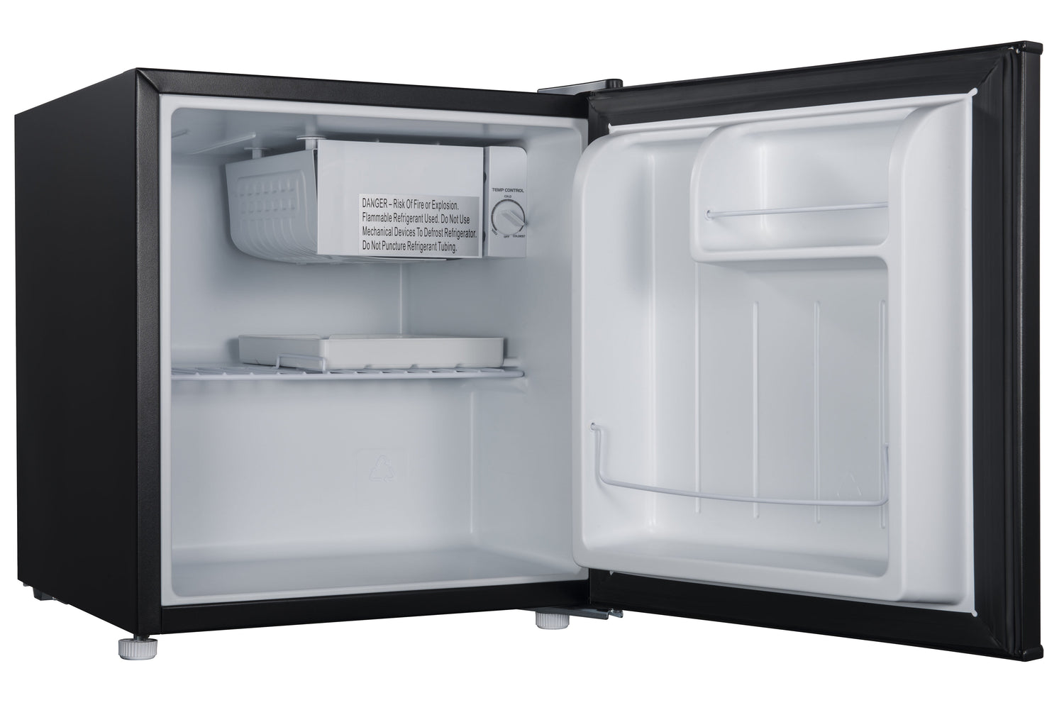 Galanz 1.7 Cu Ft Single Door Mini Fridge (GL17BK) – Black | Compact, Efficient Cooling